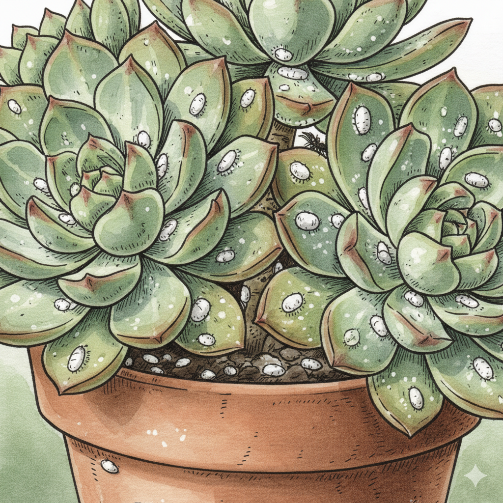 エケベリア カイガラムシ