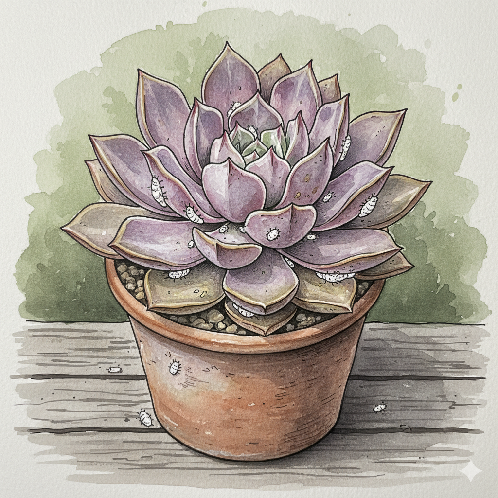 エケベリア カイガラムシ